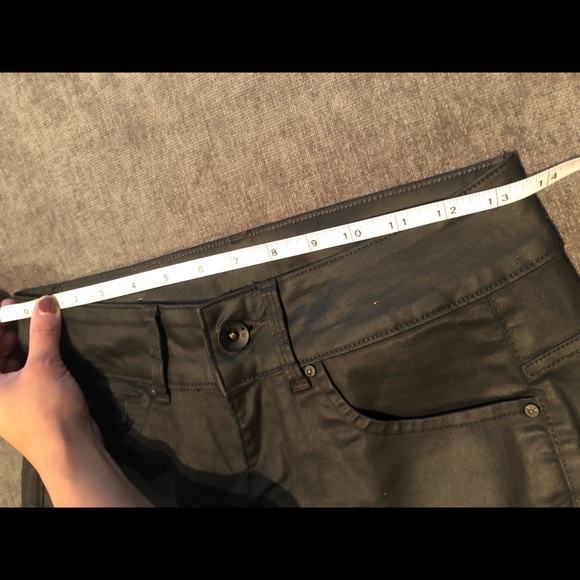 G Star Matte-leather Black Midge Cody Jeans - Picture 7 of 8